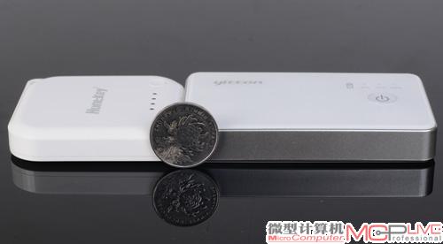 这两款移动电源都属于纤薄型产品